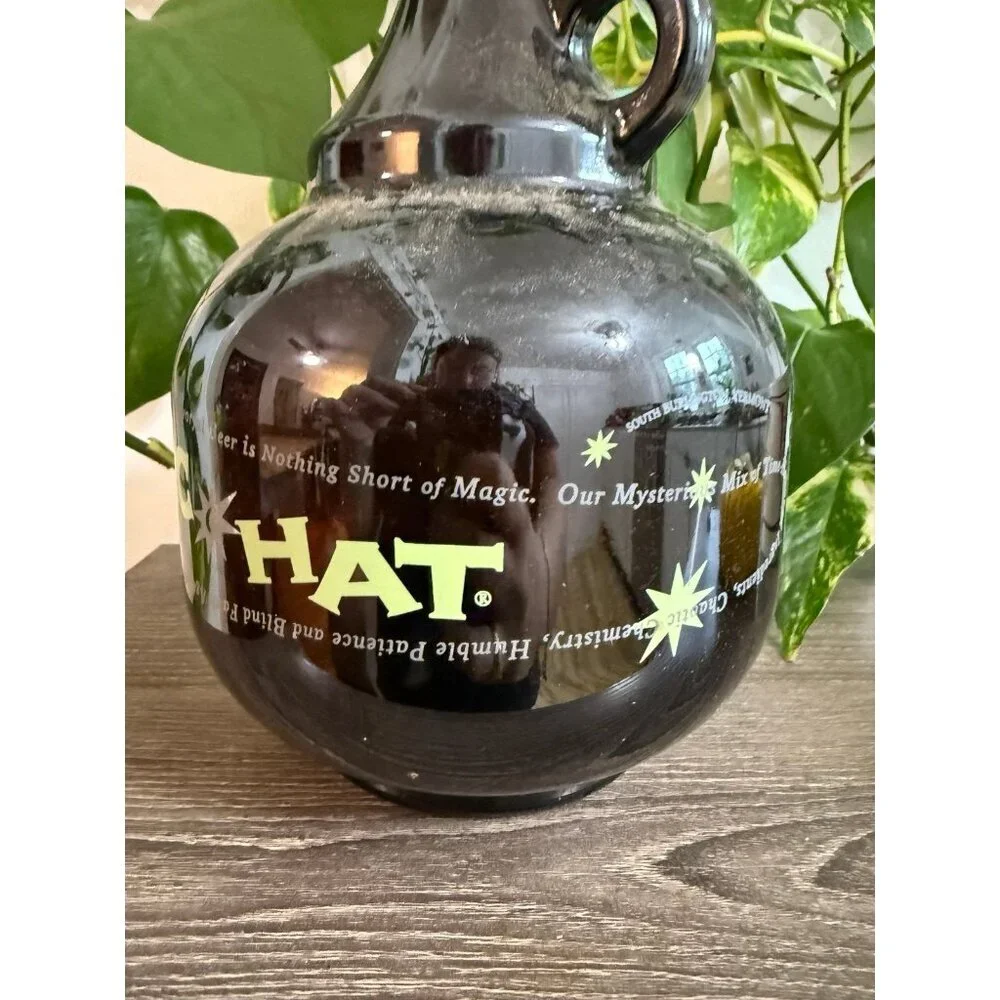 MAGIC HAT  beer container glass